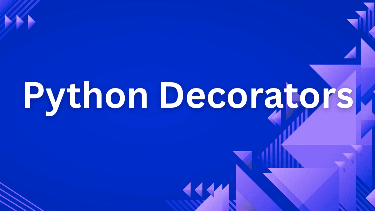 Decorators in Python